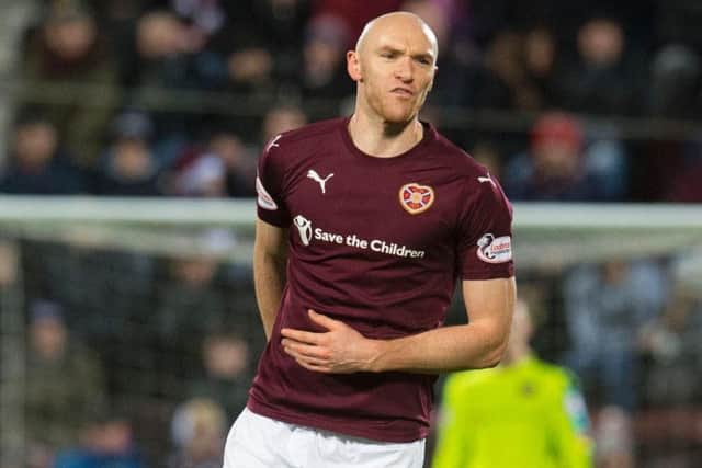 Hearts will let striker Conor Sammon join Dundee United. Picture: SNS