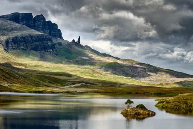 The Old Man of Storr on the Isle of Skye by John Massey, 64 retired from Berkshire was highly commended. Picture: SWNS