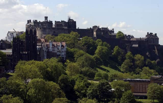 Edinburgh Castle is the most popular tourist attraction in Scotland with Instagram users. Picture: Rob McDougall/TSPL