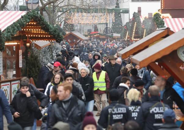 The message from the citizens of Berlin, post-attack, was one of calm resistance and clear-sighted courage. Picture: Getty