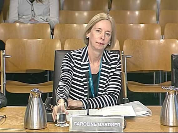 Auditor general Caroline Gardner raises concerns over the financial situation at the Scottish Police authority