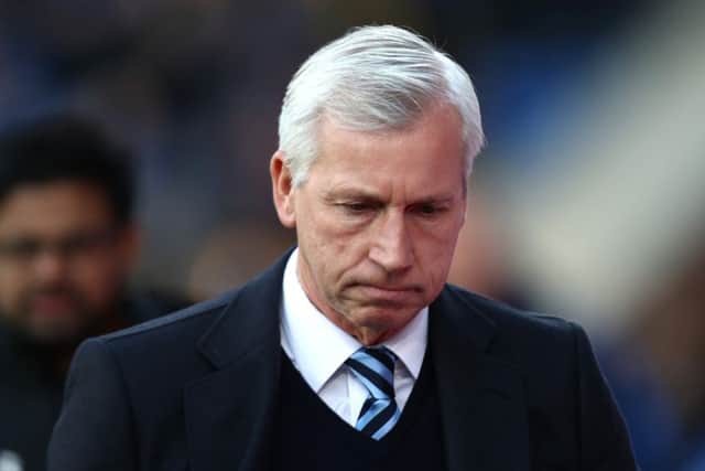 Crystal Palace manager Alan Pardew has been sacked. Picture: Bryn Lennon/Getty Images