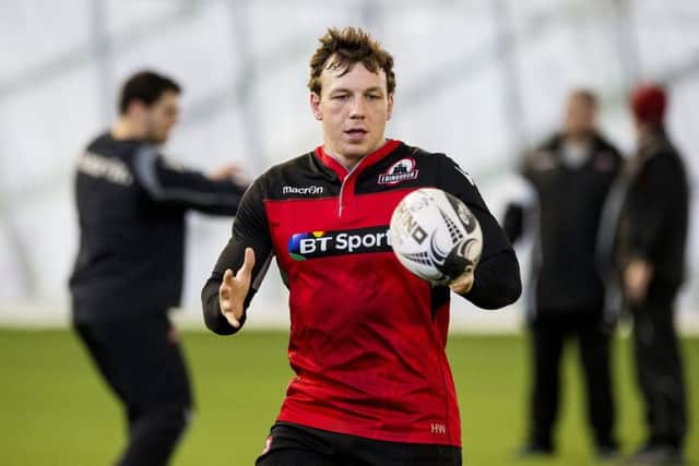 Edinburgh's Hamish Watson in training at Oriam. Picture: SNS Group/SRU