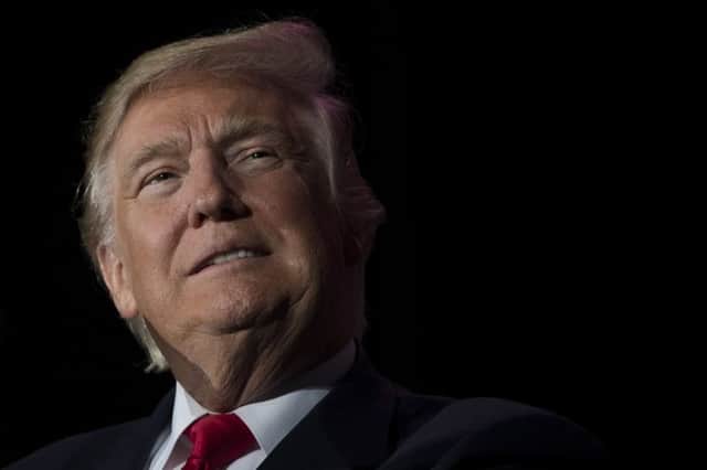 Donald Trump owns the Menie Estate in Aberdeenshire. Picture: AFP/Getty Images