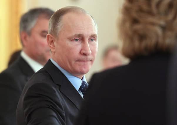 Vladimir Putin has ordered a thorough investigation. Picture: AFP/Getty Images
