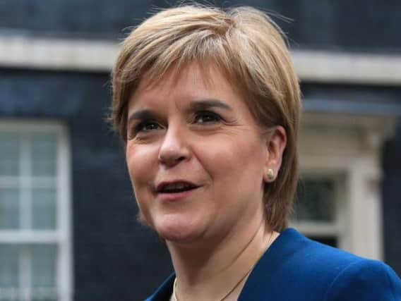 Nicola Sturgeon has hailed Scots' attitudes to refugees
