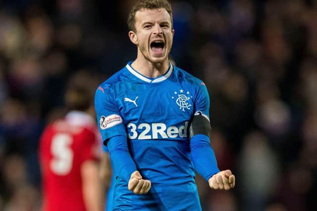 Andy Halliday believes Mark Warburton should ignore the January sales - because his Rangers squad is already good enough to clinch second spot. Picture: Craig Watson/PA Wire