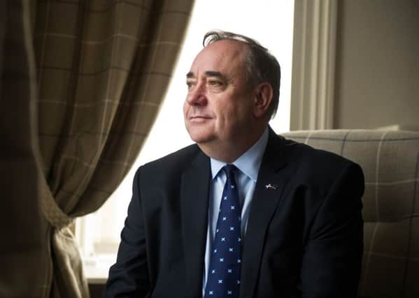 Oh no he didn't: Alex Salmond has laughed off Martin Greig's criticism. Picture: John Devlin