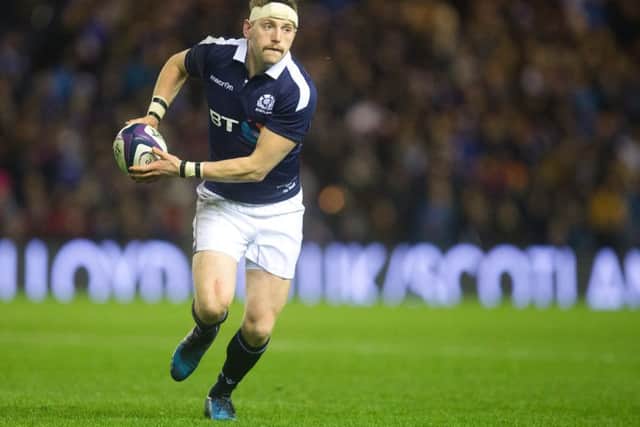 The play of Scotland stand-off Finn Russell is reminiscent of illustrious predecessors Gregor Townsend and John Rutherford. Picture: SNS
