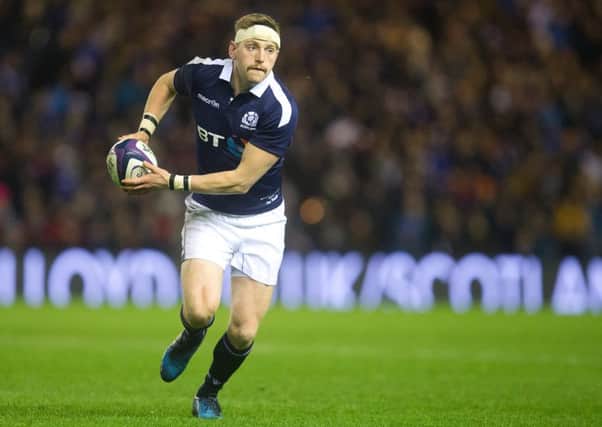 The play of Scotland stand-off Finn Russell is reminiscent of illustrious predecessors Gregor Townsend and John Rutherford. Picture: SNS
