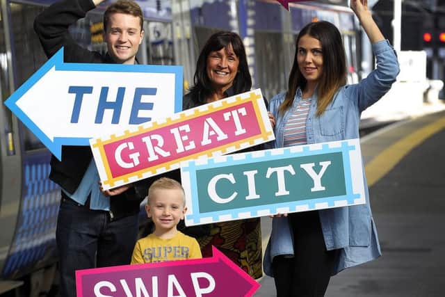 Scotrail Great City Swap.
ScotRail campaign aimed to challenge our cities residents to head out and explore their neighbouring city.

22/9/16

Picture Â© Andy Buchanan 2016