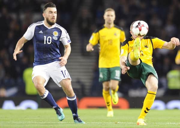 Robert Snodgrass has been linked with a January move. Picture: Michael Gillen