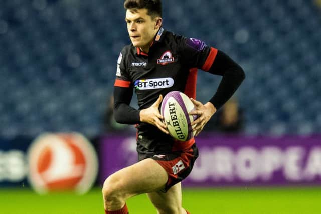 Edinburgh's Blair Kinghorn has signed a new contract with the capital side. Picture: Ross Parker/SNS