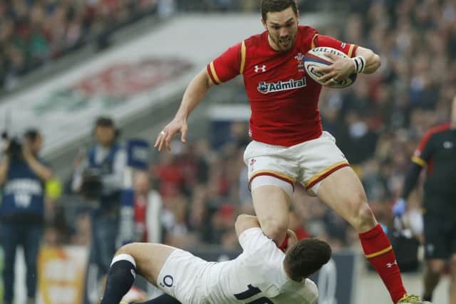 George North resumed playing for Northampton, despite replays suggesting he had lost consciousness after a head injury.  Picture: Alastair Grant/AP