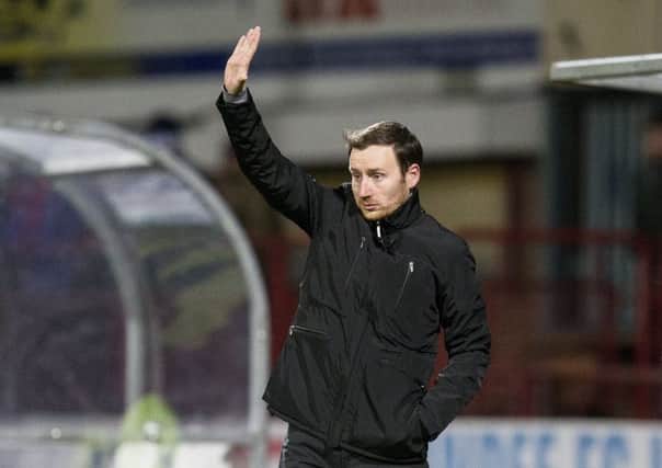 Ian Cathro expected his first win would have come before now. Picture: SNS