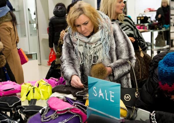 Boxing Day shoppers snap up bargains at the sales PICTURE: W MARR