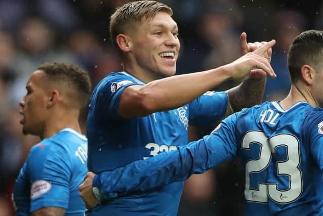 Martyn Waghorn has been back in the team and back among the goals at Rangers. Picture: Ian MacNicol/Getty Images