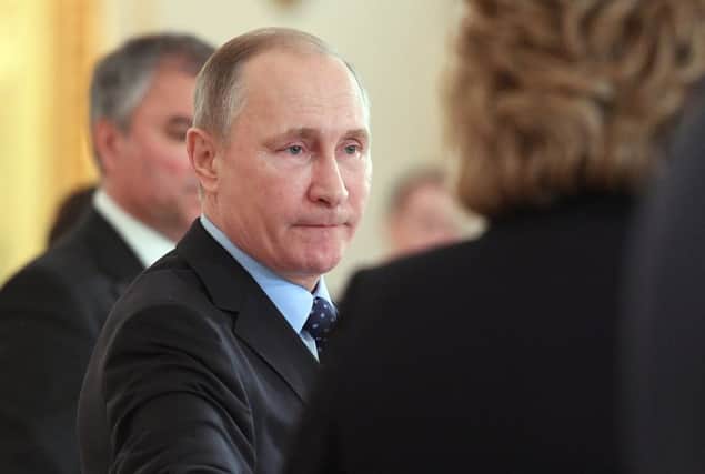 Russian President Vladimir Putin . Picture: Getty