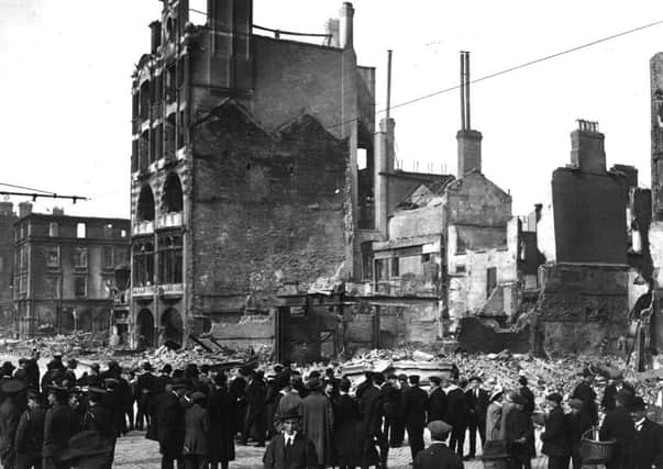 Dublin during the events of the Easter Rising in 1916. Picture: Hulton Archive/Getty Images