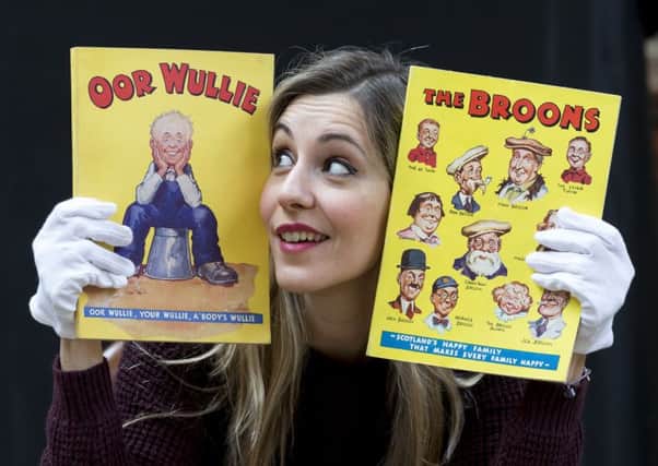 The latest annuals from Oor Wullie and The Broons were included in the top 10. Picture: Alan Rennie