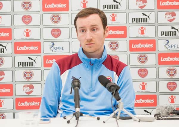 Hearts head coach Ian Cathro would like to see the summer break extended. Picture: Ian Georgeson