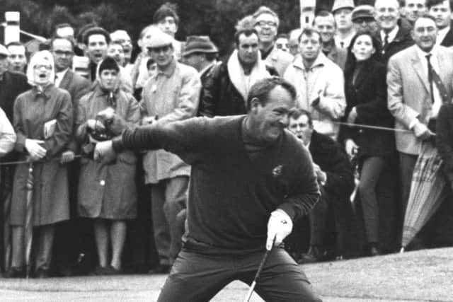 Arnold Palmer at his imperious best, playing at Wentworth in 1967. Picture: Allsport Hulton/Archive