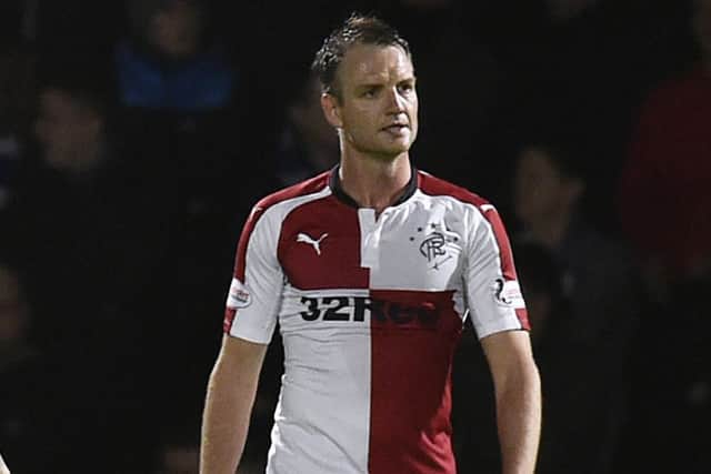 Clint Hill was forced off through injury in the match with St Johnstone. Picture: SNS