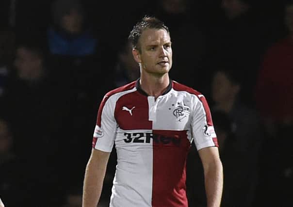 Clint Hill was forced off through injury in the match with St Johnstone. Picture: SNS