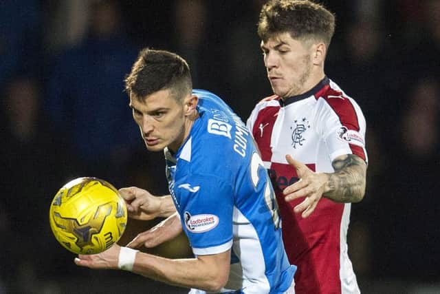 Rob Kiernan, right, made a glaring error for St Johnstone's equaliser. Picture: SNS