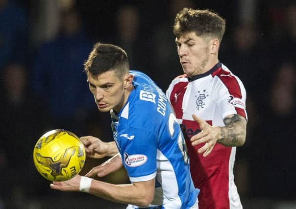 Rob Kiernan, right, made a glaring error for St Johnstone's equaliser. Picture: SNS
