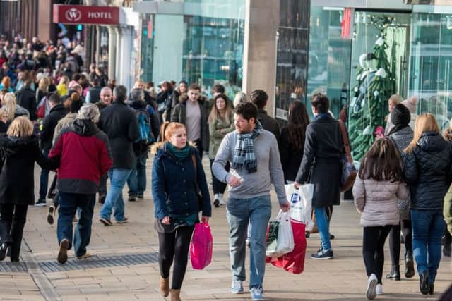 Scotland's shops face 'formidable challenges' in the year ahead, warned the Scottish Retail Consortium. Picture: Ian Georgeson