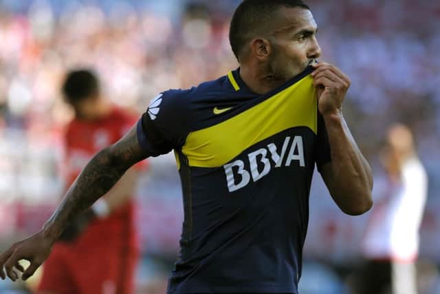 Carlos Tevez has completed his move to Chinese Super League club Shanghai Greenland Shenhua. Picture: AFP/Getty