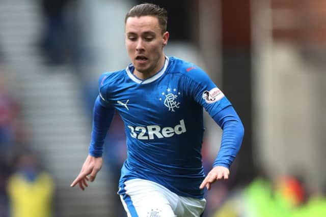 Rangers winger Barrie McKay says the Ibrox team can make home advantage count against Celtic. Picture: Ian MacNicol/Getty Images