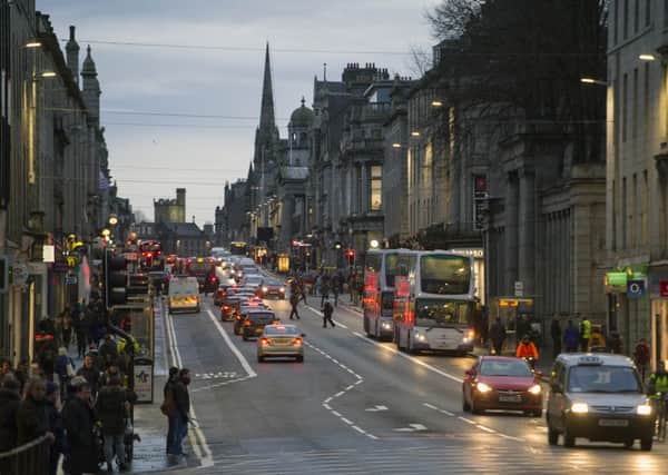 Aberdeen has seen the weakest house price growth over the last year, with prices falling by 6.9 per cent. Picture Ian Rutherford