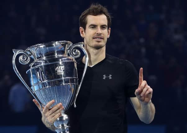 Andy Murray richly deserves his knighthood for his achievements in sport and his work for charity. Picture: Getty Images