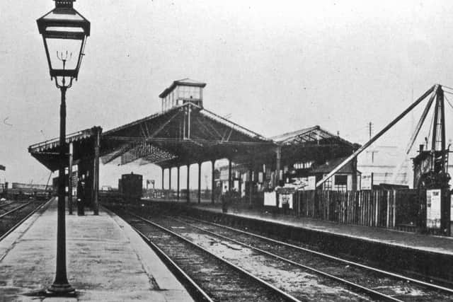 Bridge Street station shortly before it closed in 1905. The station, to the south of the river, was the original Glasgow terminus of services to and from Paisley. Picture: Network Rail