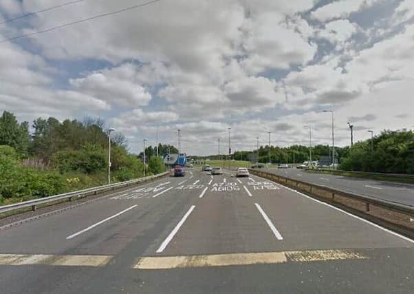 The incident happened at about 11.30pm on Thursday on the Edinburgh city bypass. Picture: Google