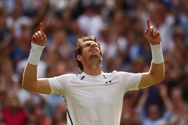 Andy Murray has capped a successful year by being awarded a knighthood. Picture: Julian Finney/Getty Images