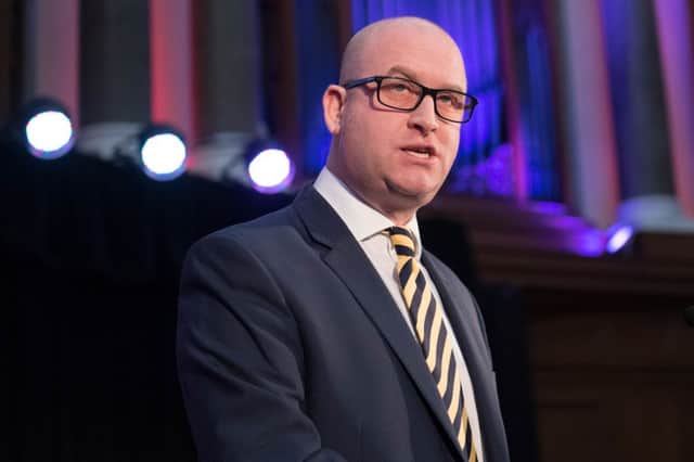 UKIP leader Paul Nuttall has vowed to fight on despite losing the Stoke byelection Photo: Stefan Rousseau/PA Wire