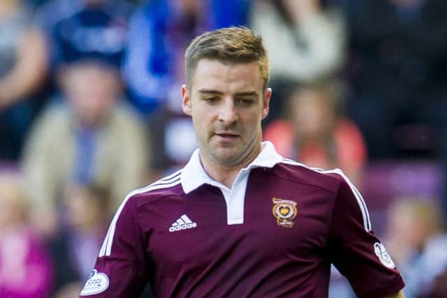 Former Hearts player Scott Robinson put East Fife in front
