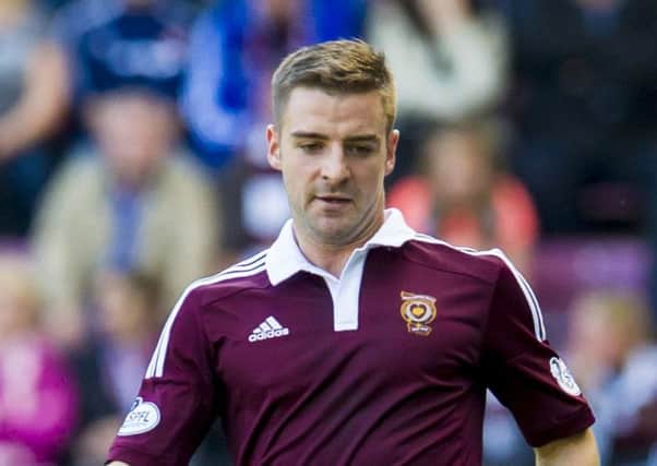 Former Hearts player Scott Robinson put East Fife in front