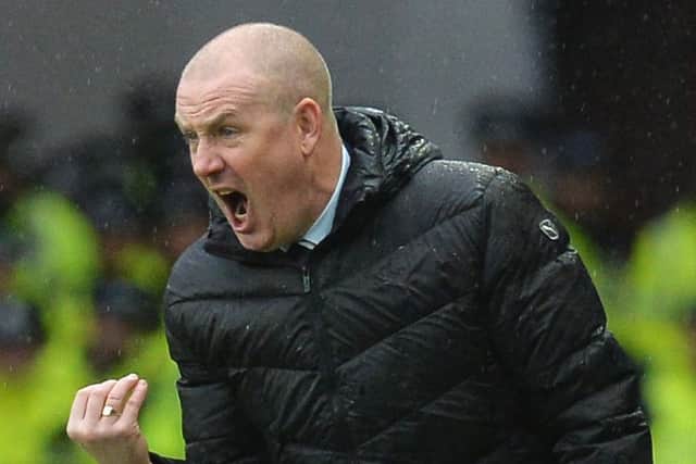 Mark Warburton is not happy with Stephen Craigan. Picture: Mark Runnacles/Getty Images