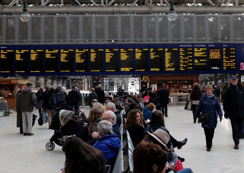Disruption for rail passengers after damage to overhead cables