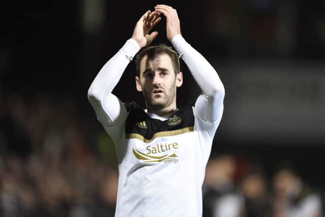 Aberdeen's Niall McGinn is wanted by Hearts. Picture: Rob Casey/SNS
