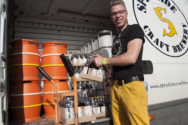 Seb Jones of Speyside Craft Brewery believes the number of beer producers in Scotland will continue to rise. Picture: Contributed