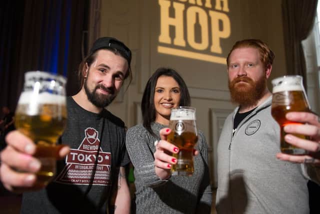 Festivals such as Edinburgh's North Hop help promote new beers among the public and potential commercial buyers. Picture: John Devlin/TSPL