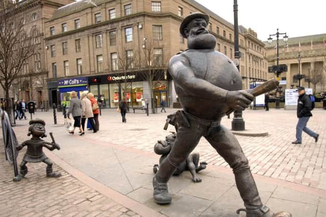 DC Thomson's comic characters include Desperate Dan. Picture: Ian Rutherford