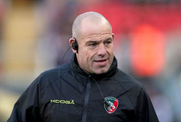 Richard Cockerill has left his post as director of rugby at Leicester. Picture: David Davies/PA Wire