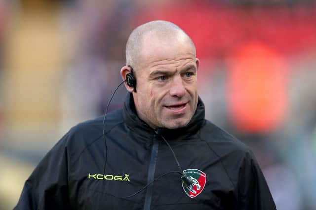 Richard Cockerill has left his post as director of rugby at Leicester. Picture: David Davies/PA Wire