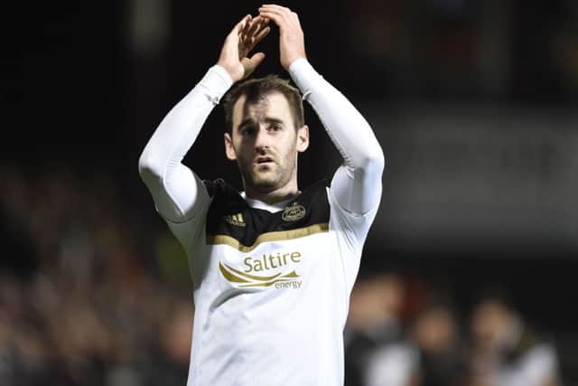 Aberdeen's Niall McGinn is wanted by Hearts. Picture: Rob Casey/SNS